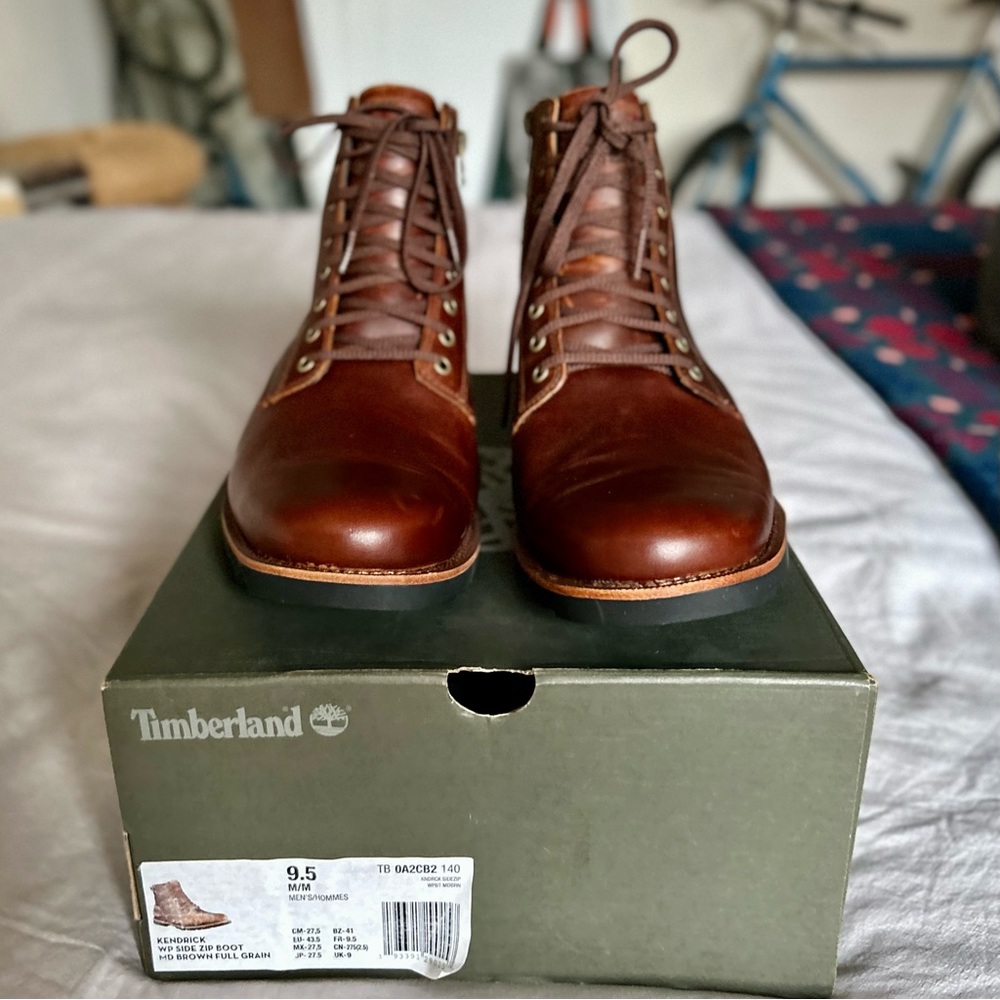 Timberland Kendrick Leather Boot, NWT